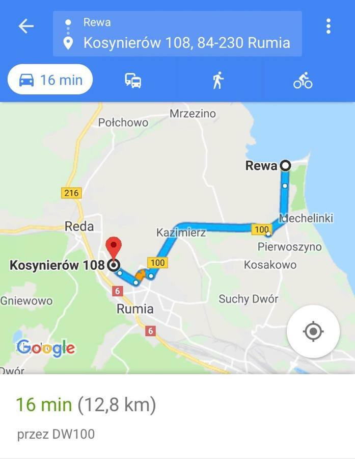 Apartament Przy Aquaparku W Redzie Rumia Bagian luar foto